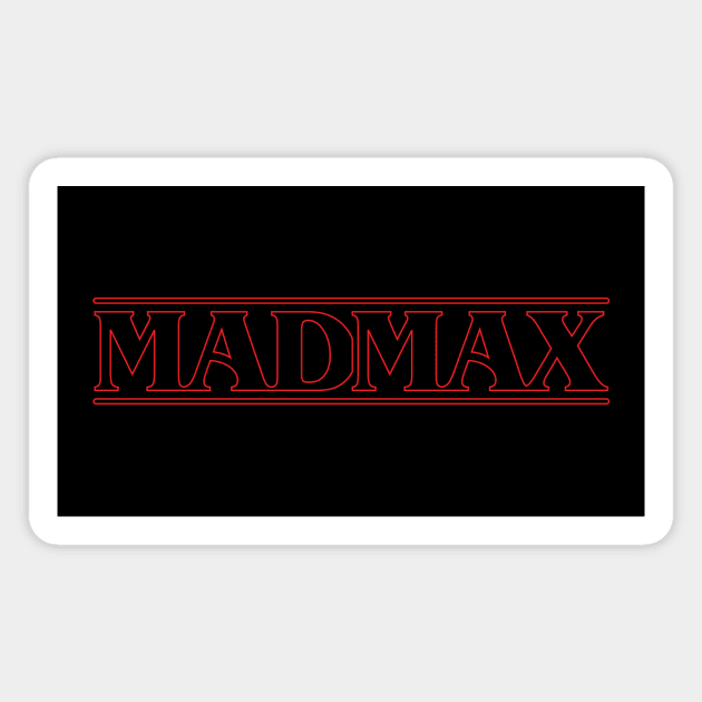 Mad Stranger Max Things Magnet by gastaocared